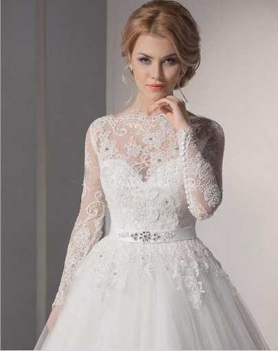 long sleeve wedding dress-355-01