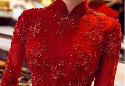 evening gowns with sleeve-372-002