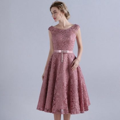a line cocktail dress-0436-02
