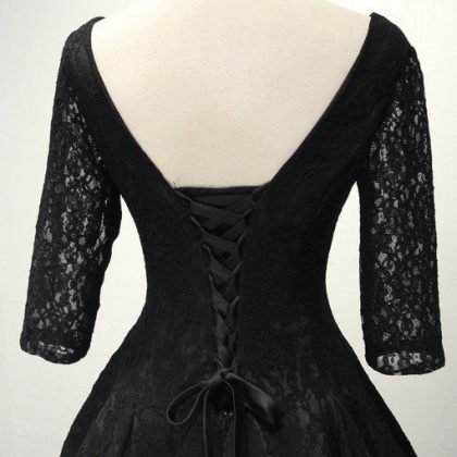 black cocktail dress-0431-02
