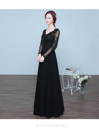 black evening dress-0450-03