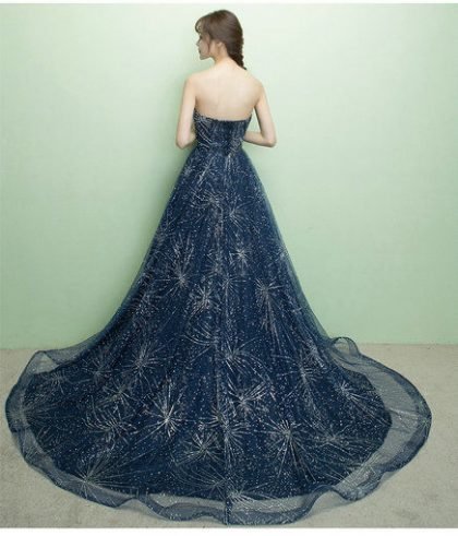 evening dress with train-0420-01