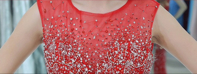 evening gown red 0510-06