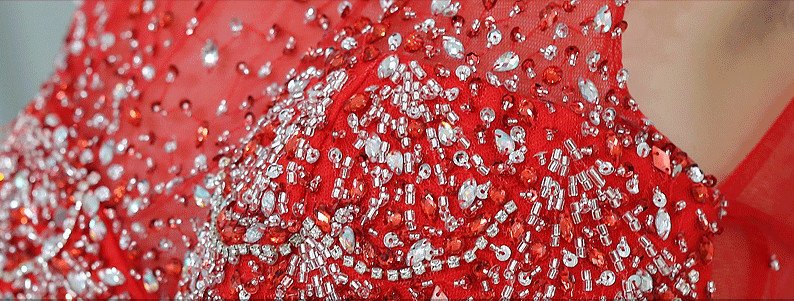 evening gown red 0510-07