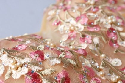 gold evening dress 0502-03