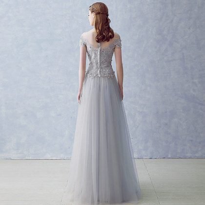 grey evening dress-0426-02