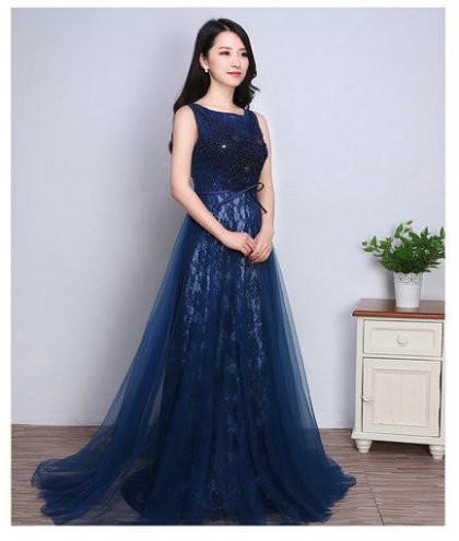 lace evening dress-0454-01