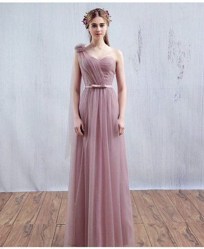 one shoulder prom dress-0449-01