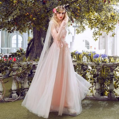 prom dress pink-0405-01