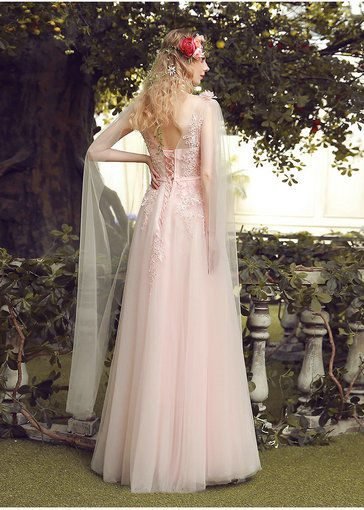 prom dress pink-0405-05