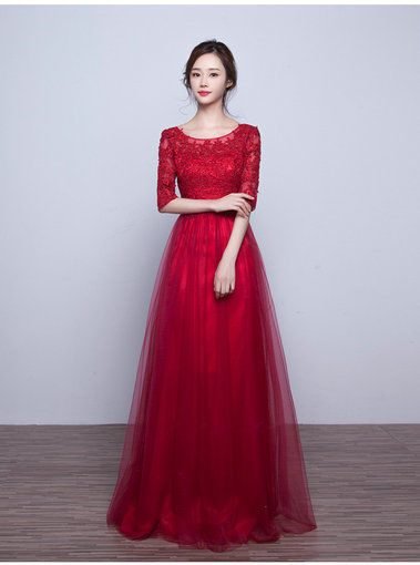prom dress wtih sleeves-0437-04