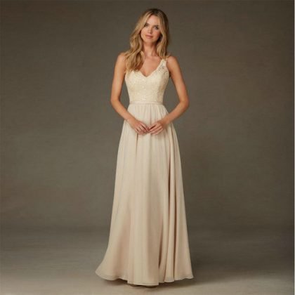 white evening dress-0423-01