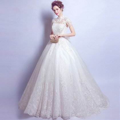 ball gown wedding dress-0553-10