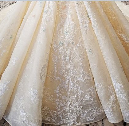 hand made lace bridal dress-0533-01