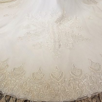 long sleeve wedding dress-0538-11