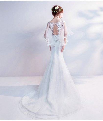 mermaid wedding dress-0543-06