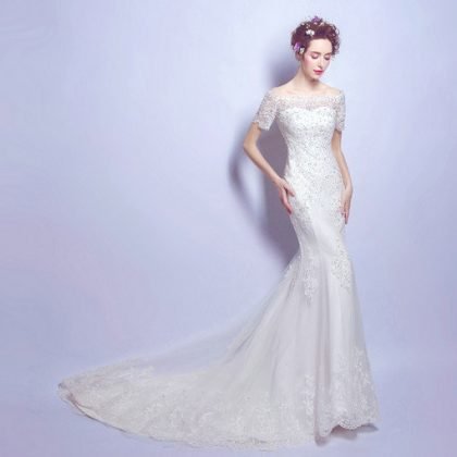 mermaid wedding dress cheap-0557-05