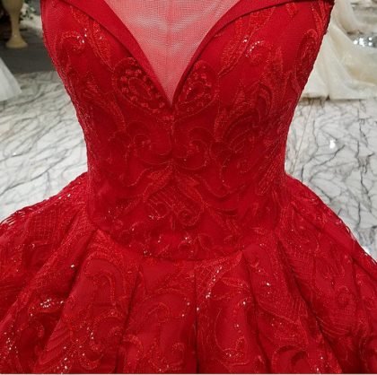 red wedding dress-0528-11