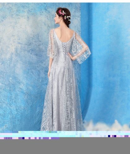 v neck prom dress-0563-06