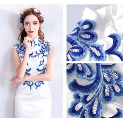 prom dress mermaid 0654-05