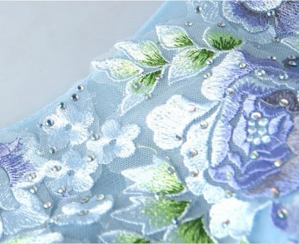 prom dress train 0680-02