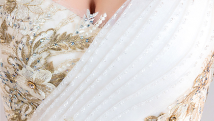 ball gown wedding dress strapless 762-02