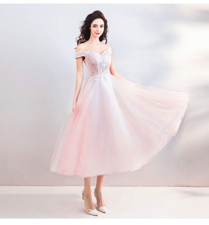 cocktail dress tea length 760-05