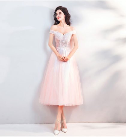 cocktail dress tea length 760-06