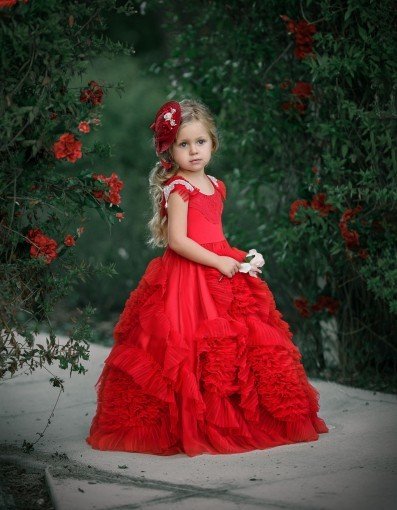 girls floral dress-0625-03