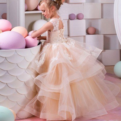 tulle flower girl dresses0620-02