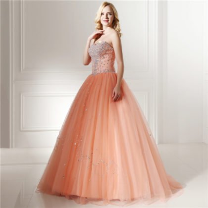 orange prom dress 774-02