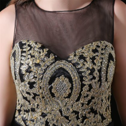 black homecoming dress-0825-04
