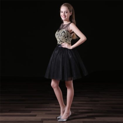 black homecoming dress-0825-05