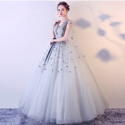 prom dress princess 0811-05