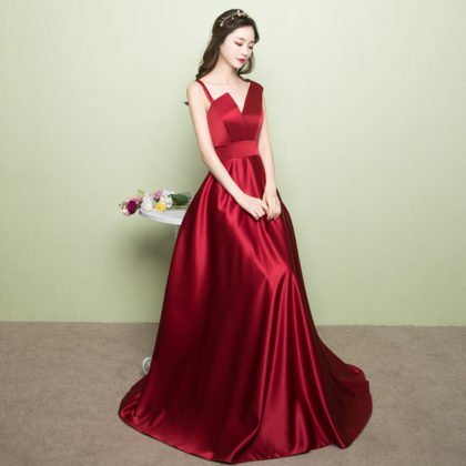 cheap red prom dress-0869-01