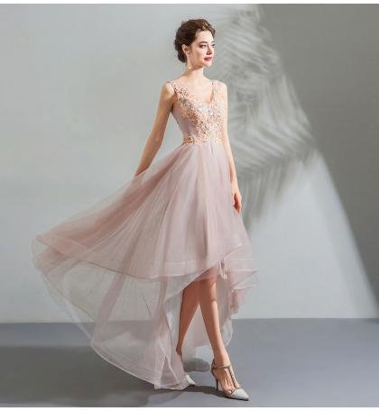 pink party dress 0901-05