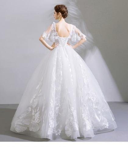 white lace wedding dress-0892-03