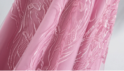 pink long prom dress 0908-03