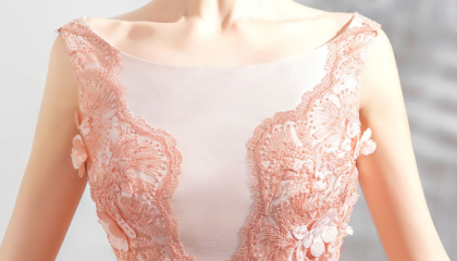 pink prom gown 0912-08