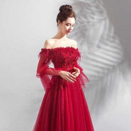 plus size prom dress 0913-06