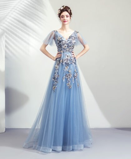 blue formal dress-0939-05