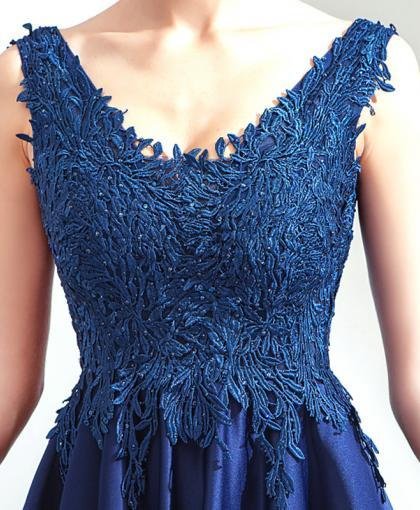 Royal Blue prom dress-955-03