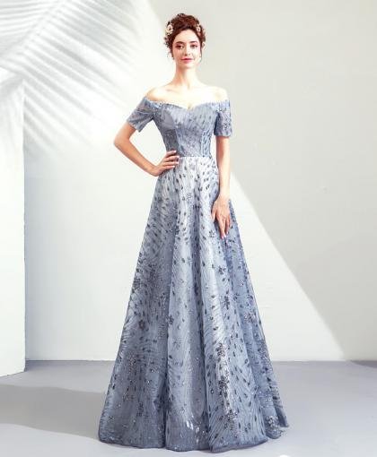 blue long prom dress-953-01