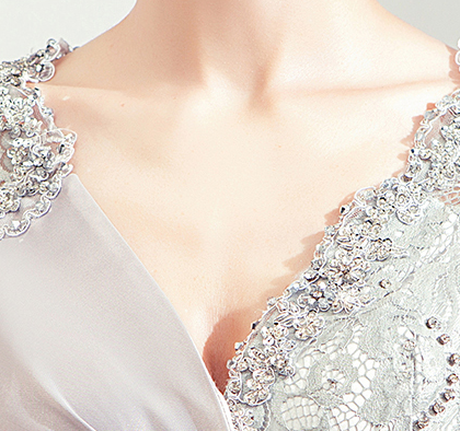silver mermaid dress-957-02