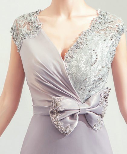 silver mermaid dress-957-06