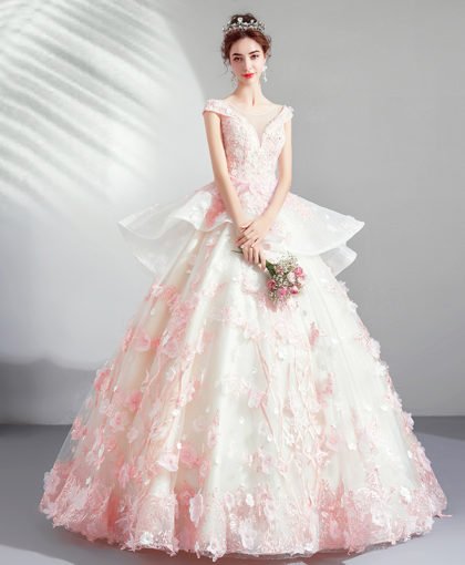 pink ball gown 975-03