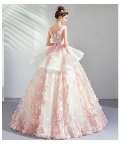 pink ball gown 975-07
