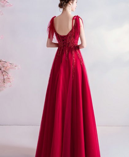 red prom gown 985-09