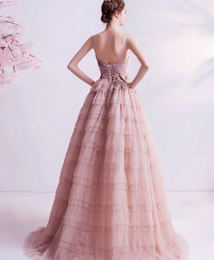 pink formal dress 999-05