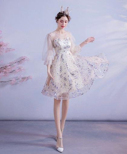 champagne cocktail dress 1069-005